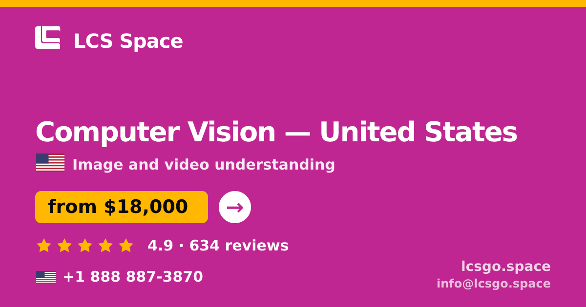 Computer Vision in Portland — from $16,500, rated 4.6/5 by 835 clients. LCS Space.