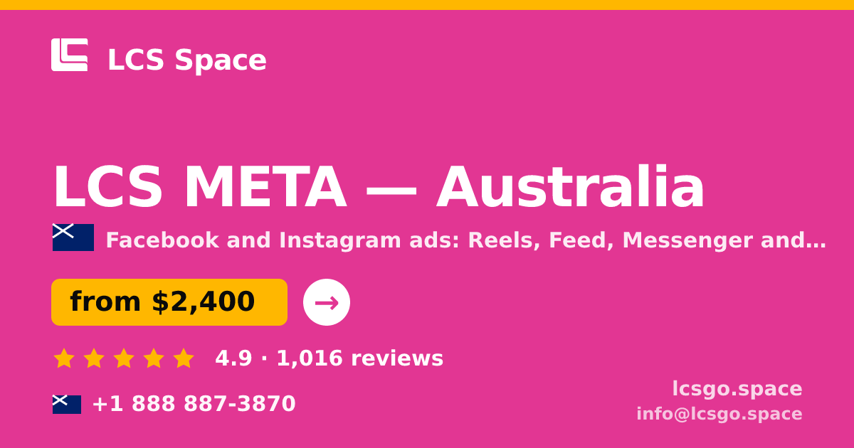 LCS META in Perth — from $2,700/mo, rated 4.6/5 by 746 clients. LCS Space.