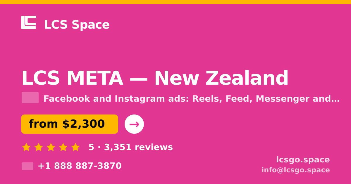 LCS META in Wellington — from $3,400/mo, rated 4.8/5 by 2588 clients. LCS Space.