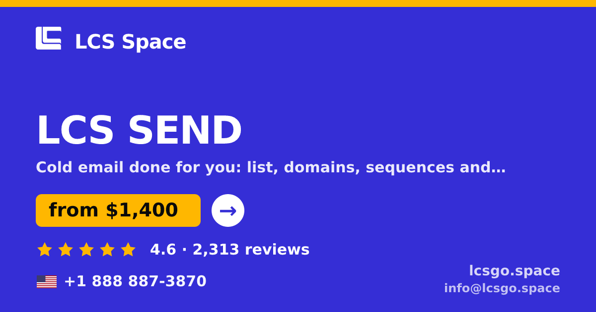 LCS SEND in the USA — from $1,400/mo, rated 4.6/5 by 2313 clients. LCS Space.
