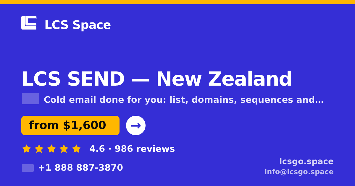 LCS SEND in Auckland — from $1,500/mo, rated 4.8/5 by 2331 clients. LCS Space.