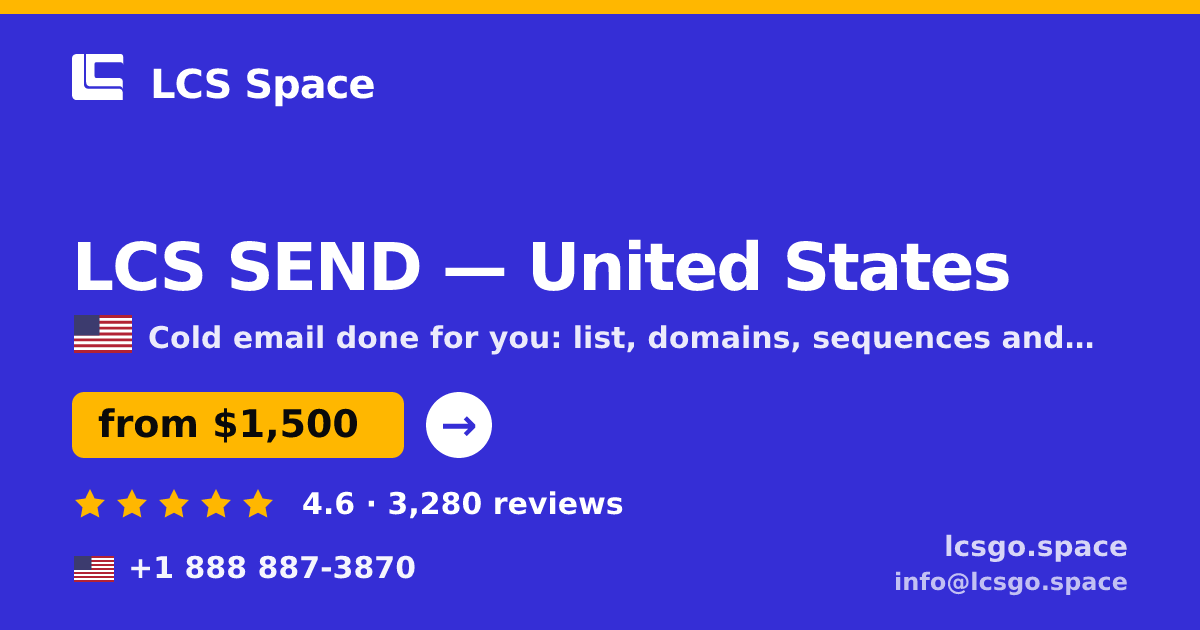 LCS SEND in United States — from $1,500/mo, rated 4.6/5 by 3280 clients. LCS Space.